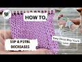 SSP p2tog tbl Decreases A Cheat Way You ll Love No Knitting Through the Back Loop