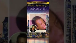 Celebrating the Life of Mr Freddie Moultrie