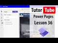 Microsoft Power Pages - Lesson 36