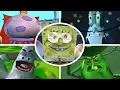 SpongeBob Battle for Bikini Bottom - All Bosses (No Damage)