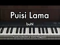 Puisi Lama - buN | Piano Karaoke by Andre Panggabean
