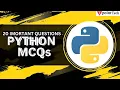 Python MCQ s Top 20 Python Practice Questions Answer Tpoint Tech