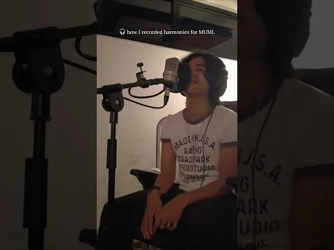 My favorite part of recording: building the harmonies 🎧✨ Mess Up My Life OUT NOW