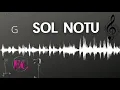 Lagu SOL NOTU . PİANO NOTU SOL (G)