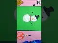 DIY School Project Cotton Snowman