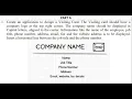 VTU MAD LAB 18CSMP68 PART-A LAB 1 Android Visiting Card Application