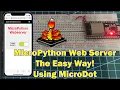 How to create a MicroPython Web Server the easy way