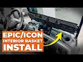 How To Install Interior Storage Basket for Epic and Icon Golf Carts