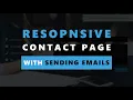 Coming Soon - Responsive Contact Page
