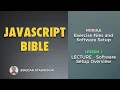 01 LECTURE - Software Setup Overview JAVASCRIPT BIBLE