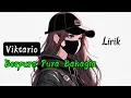 Download Lagu Berpura Pura Bahagia - Viktario ( Lirik ) #subscribe  channel@aminsenzua9601
