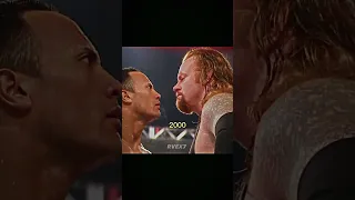 The Rock Vs The Undertaker Then Vs Now Edit 