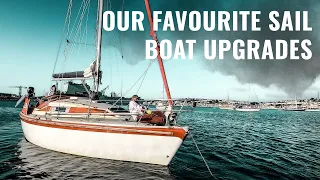 Our Favourite SMALL SAILBOAT UPGRADES | Sailing around the world EP17