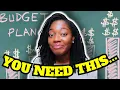 Create Your Dream Budget to Save Money in 2025 with this FREE Template
