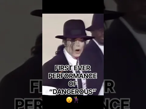 THE FIRST EVER “DANGEROUS” LIVE!!😮 #live#dangerous#first#viral#michaeljackson#king#moonwalk#music#m
