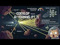 AI Spaceship Training in GDevelop Part 2 - Smarter but Still Imperfect