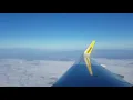 Spirit Airlines Flying Banana from John Wayne Orange County SNA LAS Las Vegas Nevada Airport 12-2-21