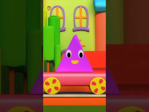 Shapes Song, Learn Shapes for Kids #nurseryrhymes #shapes #shorts