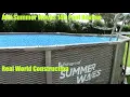 Aldi Polygroup 14ft Summer Waves Pool Review Construction and Tips