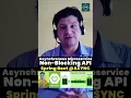 Non Blocking API in Springboot Short Tutorial with Code Example for Java Developers
