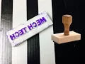 How To Make Rubber Stamps At Home