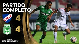 ¡LOCURA HISTÓRICA EN LIBERTADORES! ATLÉTICO NACIONAL 4-4 NACIONAL (PARTIDO COMPLETO 2021)