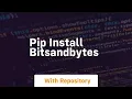 pip install bitsandbytes