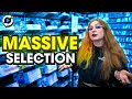 Ultimate Game Store Walkthrough MASSIVE Selection of Games Movies at Disc Replay