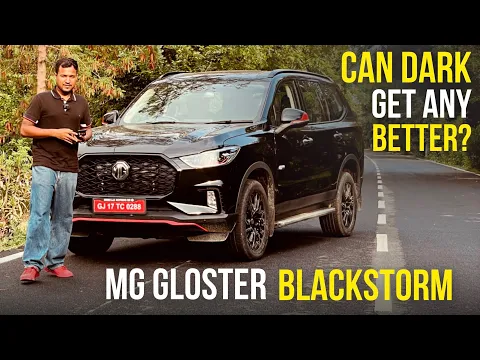 MG Gloster Black Storm - Best Dark Edition Yet?