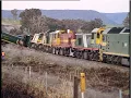 Download Lagu Locomotives G522, G543, T408, T409, T399, 4703 \u0026 4701 - Bendick Murrell derailment - June 2000