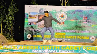 শ্রীমঙ্গল BYCF ক্যাম্পিং এ SD Sujon | Akhiya Gulab Dance SD Sujon |