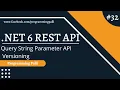 Rest API Versioning in ASP NET Core 6 with Query String Parameter using Multiple API Controller