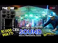 Lagu CEK SOUND | WIJAYA PROFESIONAL AUDIO ( MBAH MET ) FT. THE ONE MUSIC | LIVE SIDOARJO