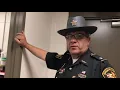 Stark County Sheriff George Maier gives tour of renovated dog pound and plays with puppies