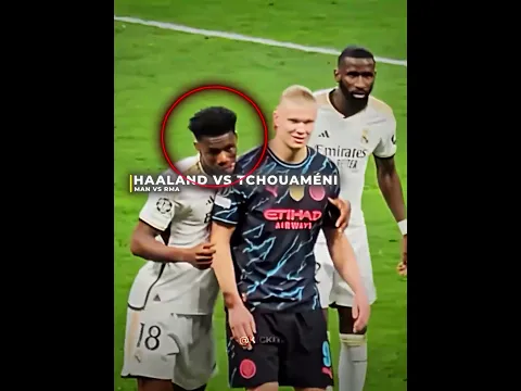 Haaland Vs Real Madrid Defenders π