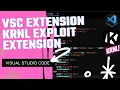 Visual Studio Code Extension l KRNL Exploit Extension