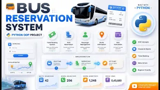 Bus Reservation System Using Python OOP-Based Python Project for Beginners Students Python