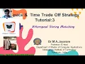 Space Time Tradeoff Tutorial - 3 Horspool Algorithm Dr M A Jayaram