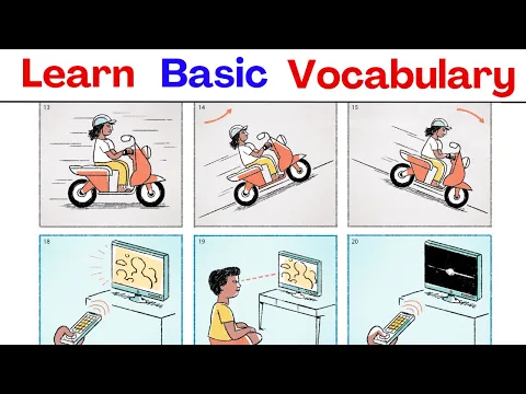 English For Beginners - A1 Level - Basic Vocabulary (Comprehensible Input) 初学者英语