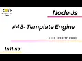 48 Template Engine Node Js In Hindi