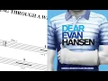 Bass Sheet Music Waving Through a Window Dear Evan Hansen