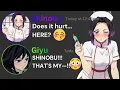 If Nurse Shinobu treats Giyu Demon Slayer Discord