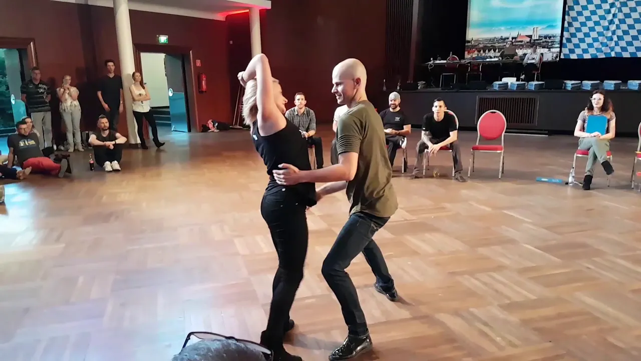 Bavarian Open 2018 - J&J Champions - 6th place Lee Easton & Fabienne Henshal