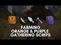 FFXIV Farming Purple and Orange Gathering Scrips