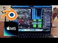 Is 16GB of Ram Enough For Blender with the M5 MacBook Pro
