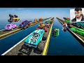 Download Lagu Cars Vs Cars Challenge 222.222% People Start Screaming With Rage in This GTA 5 Race!