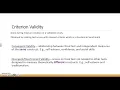 Measurement Validity
