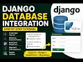 Django Database Integration Tutorial SQLite3 Models ModelForm Migrations Apps