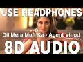 Download Lagu Dil Mera Muft Ka (8D Audio) || Agent Vinod || Saif Ali Khan, Kareena Kapoor
