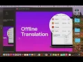 Lingvanex Offline Translator Mac App Store Basic Overview